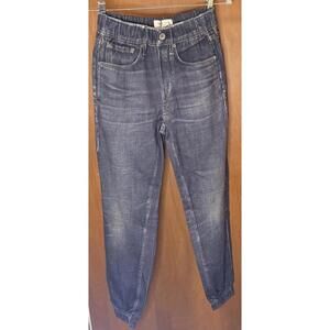 rag&bone Women’s Miramar Jean Joggers In Merest XS Elastic Waist/ Hem NWT $225